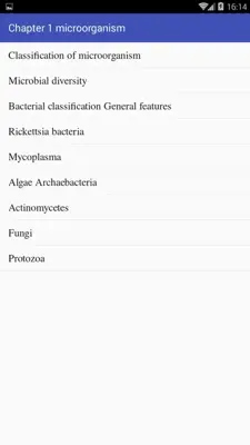 Microbiology android App screenshot 2